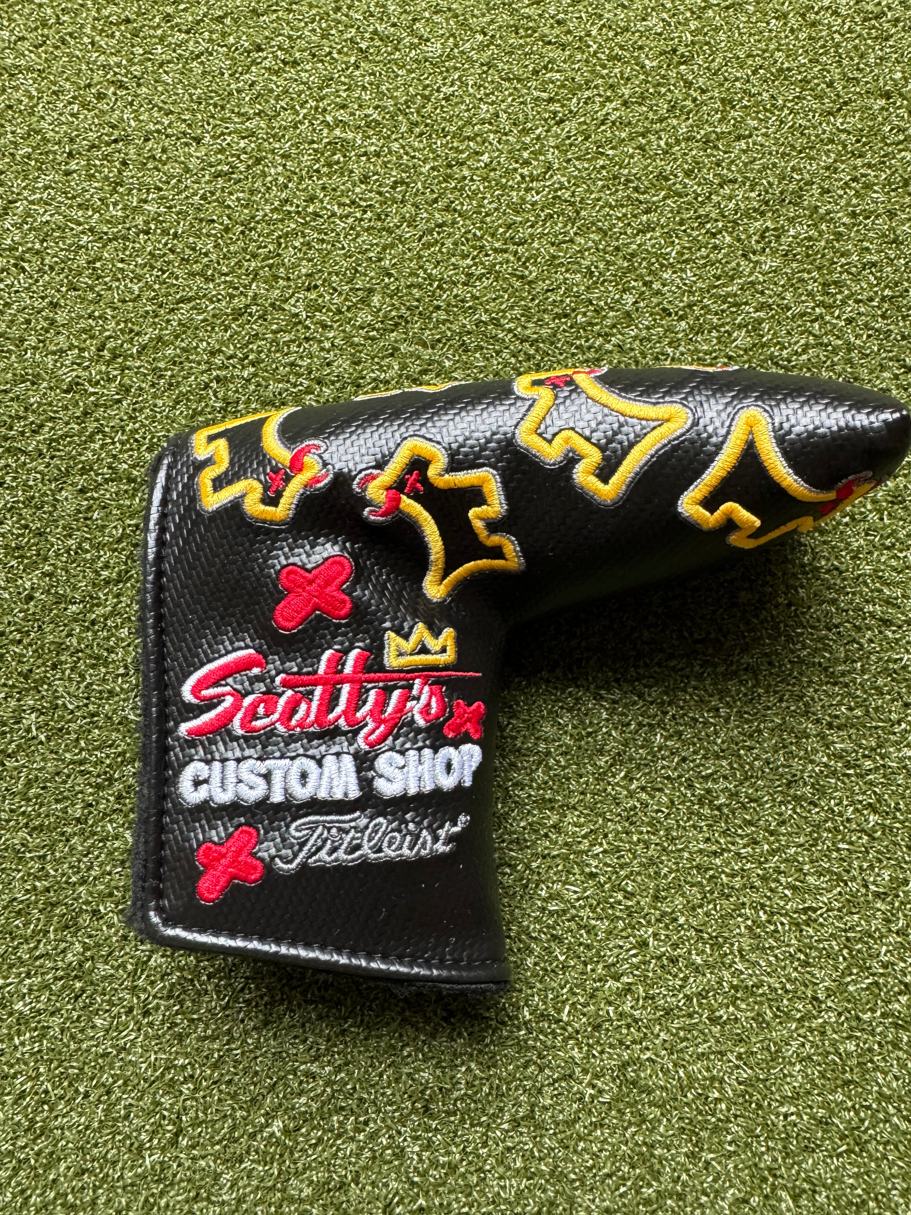 Scotty Cameron Black 2010 Dancing Junk Yard Dog Headcover 1 Of 500