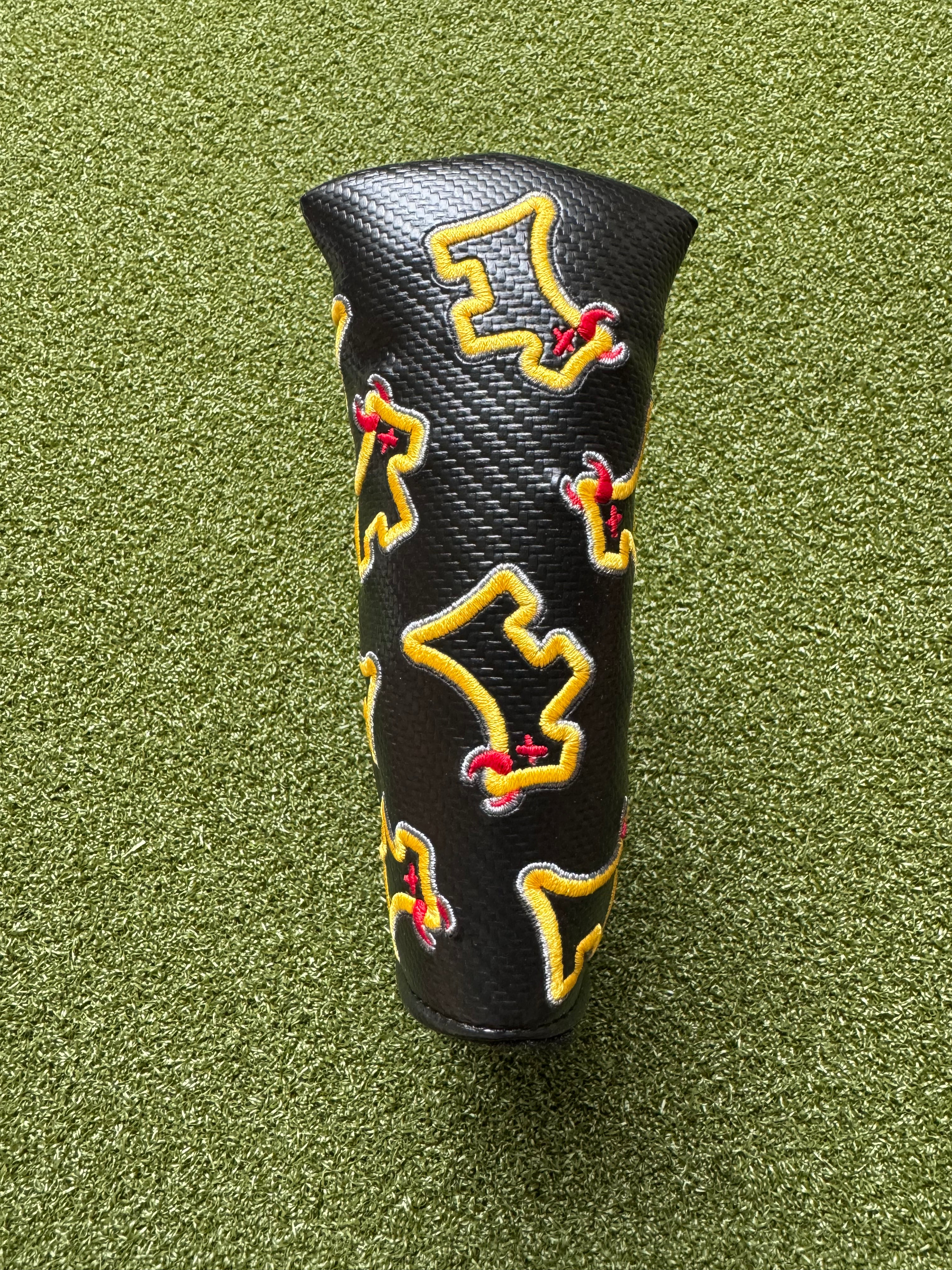 Scotty Cameron Black 2010 Dancing Junk Yard Dog Headcover 1 Of 500