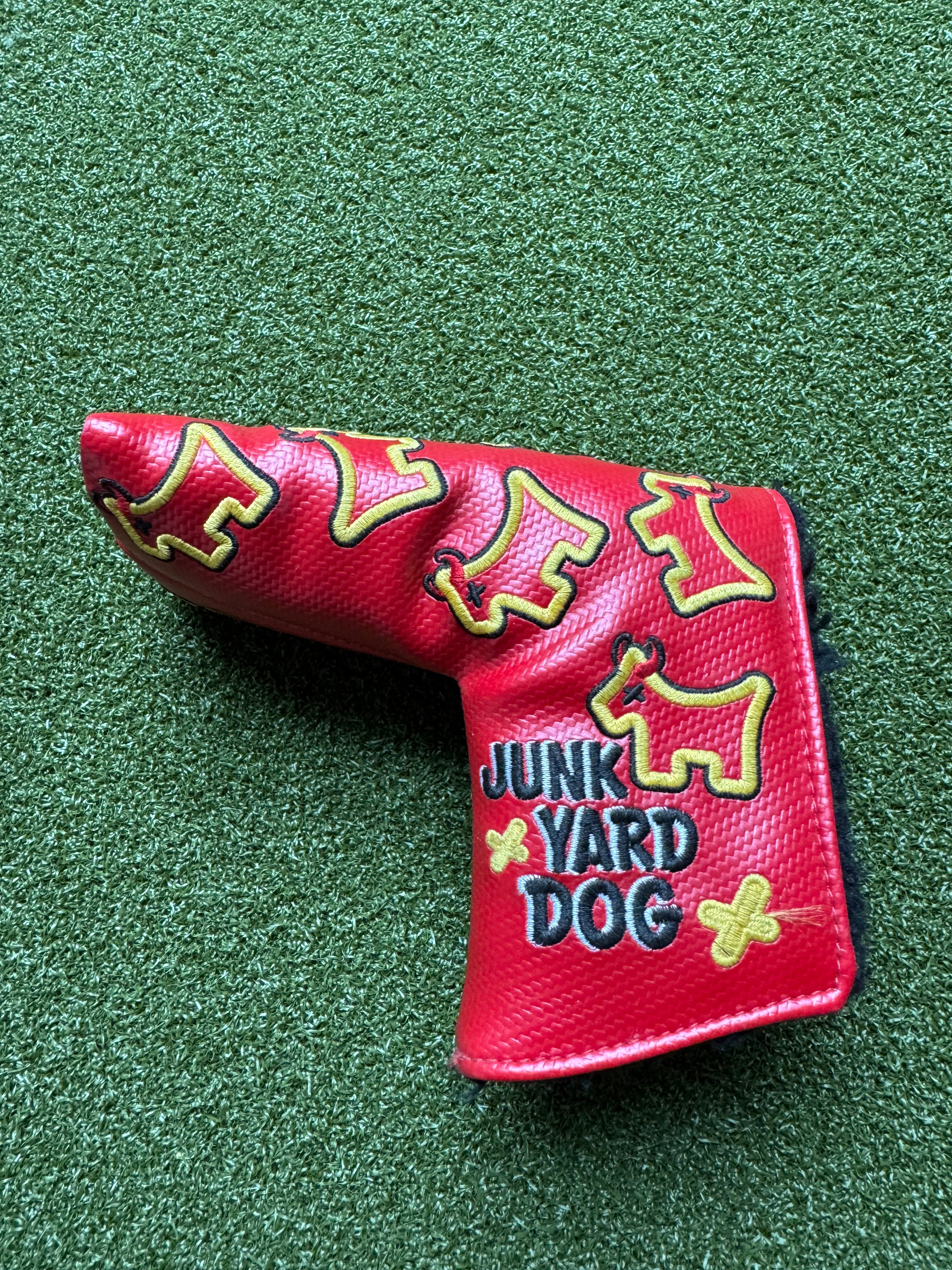 Scotty Cameron Dancing Junk Yard Dog Red Blade Custom Shop Headcover