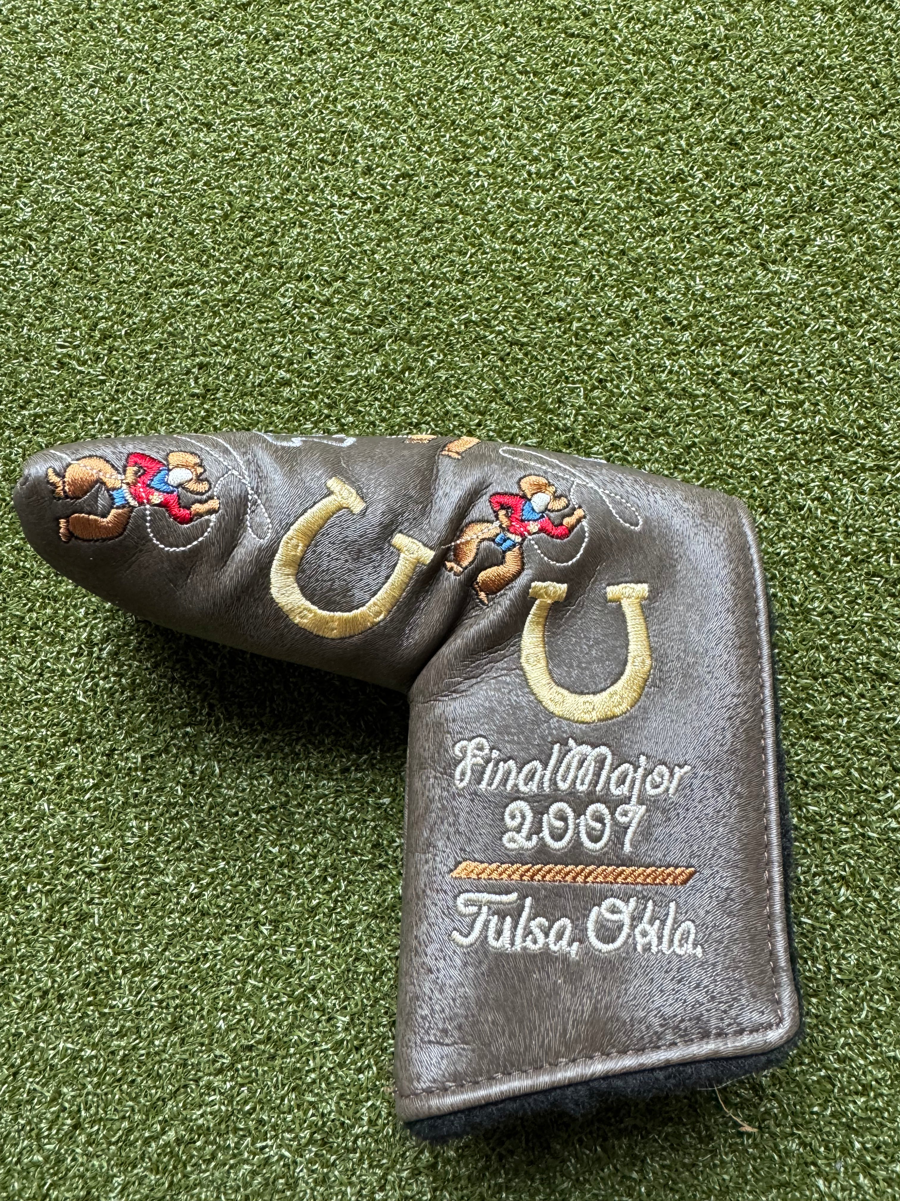Scotty Cameron 2007 Final Major Tulsa OK Headcover