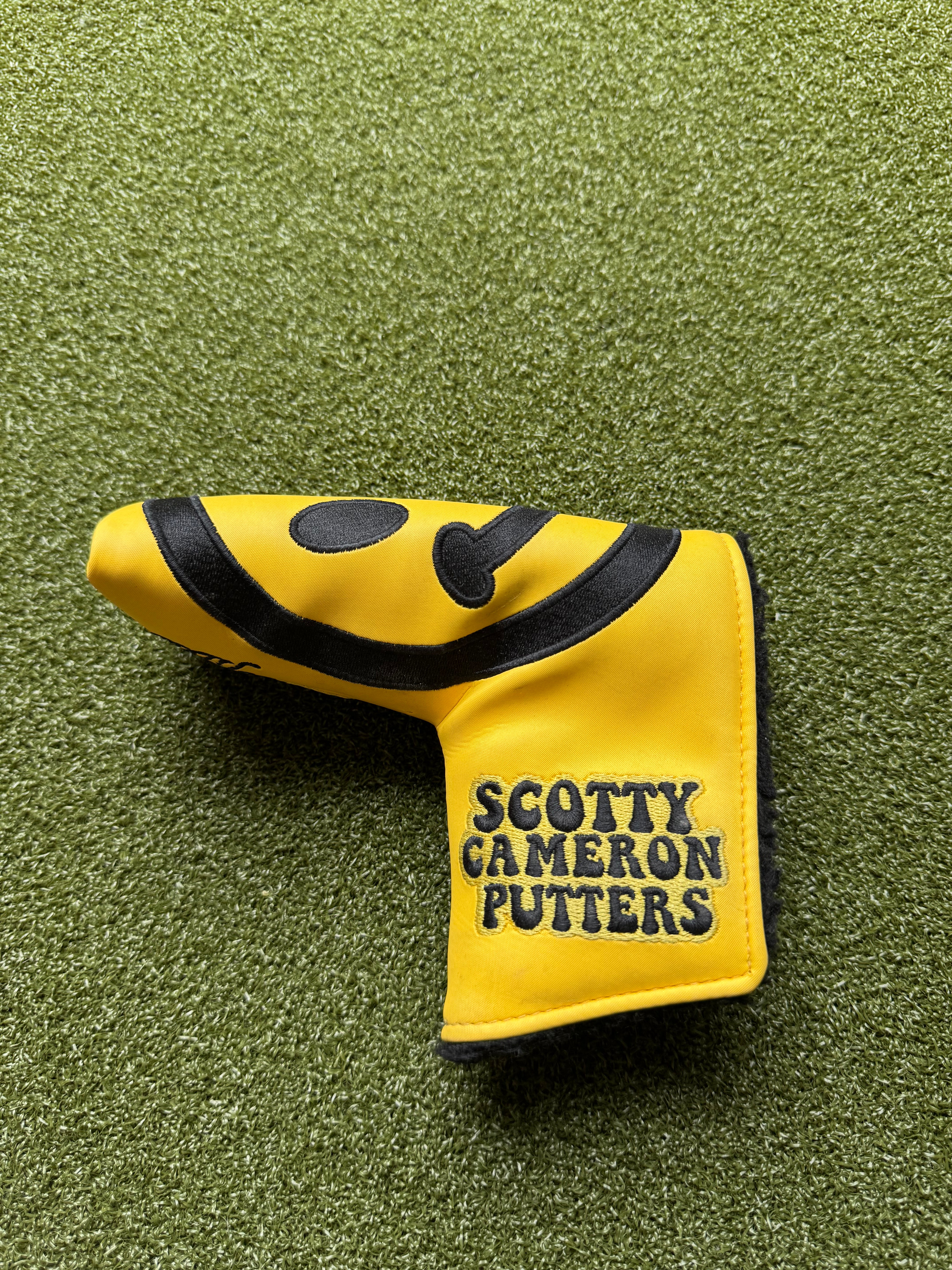 Scotty Cameron 2012 US Open Smiley Face Yellow Blade Headcover