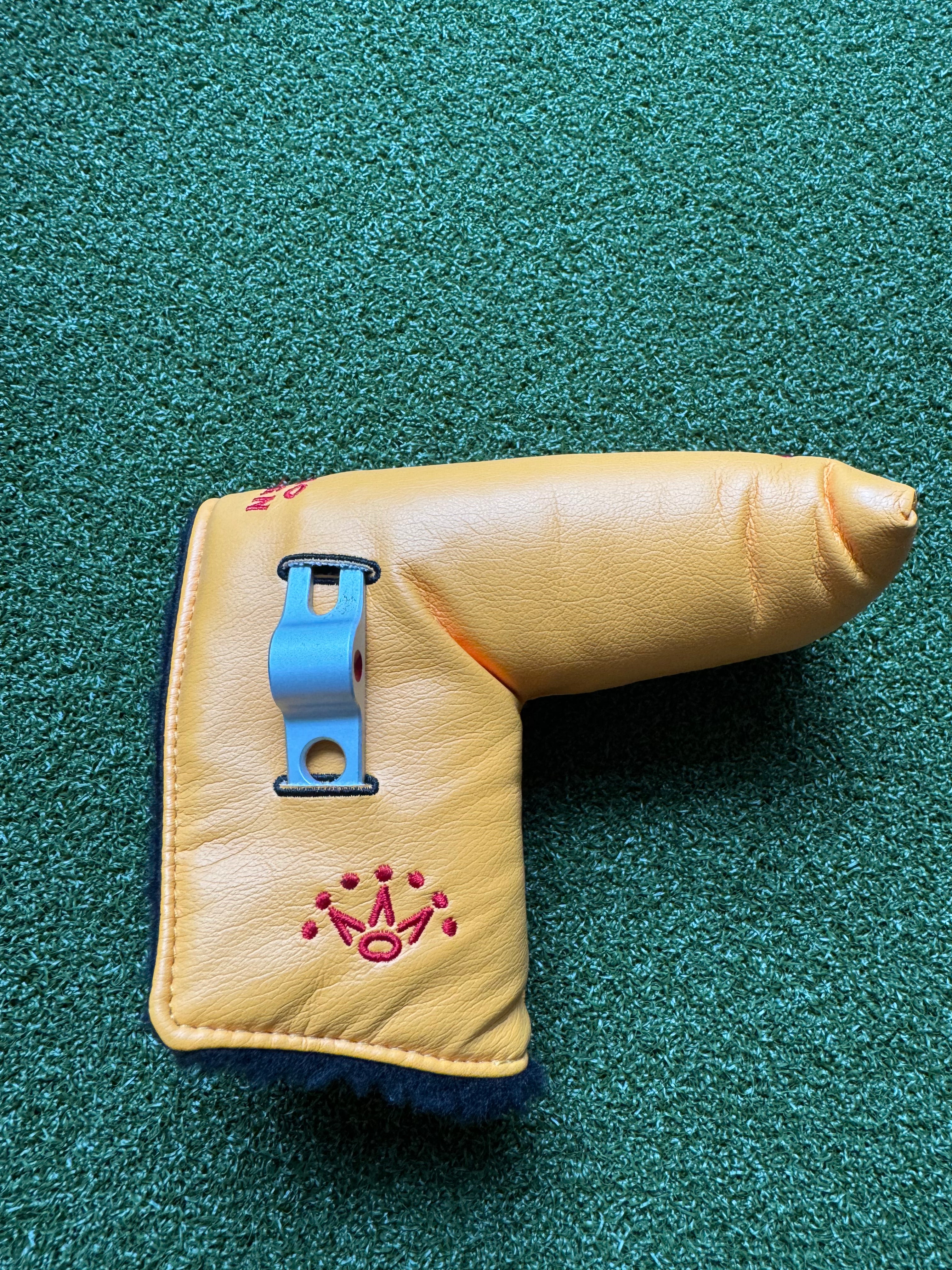 Scotty Cameron Yellow Studio Design Blade Headcover W/ Pivot Tool