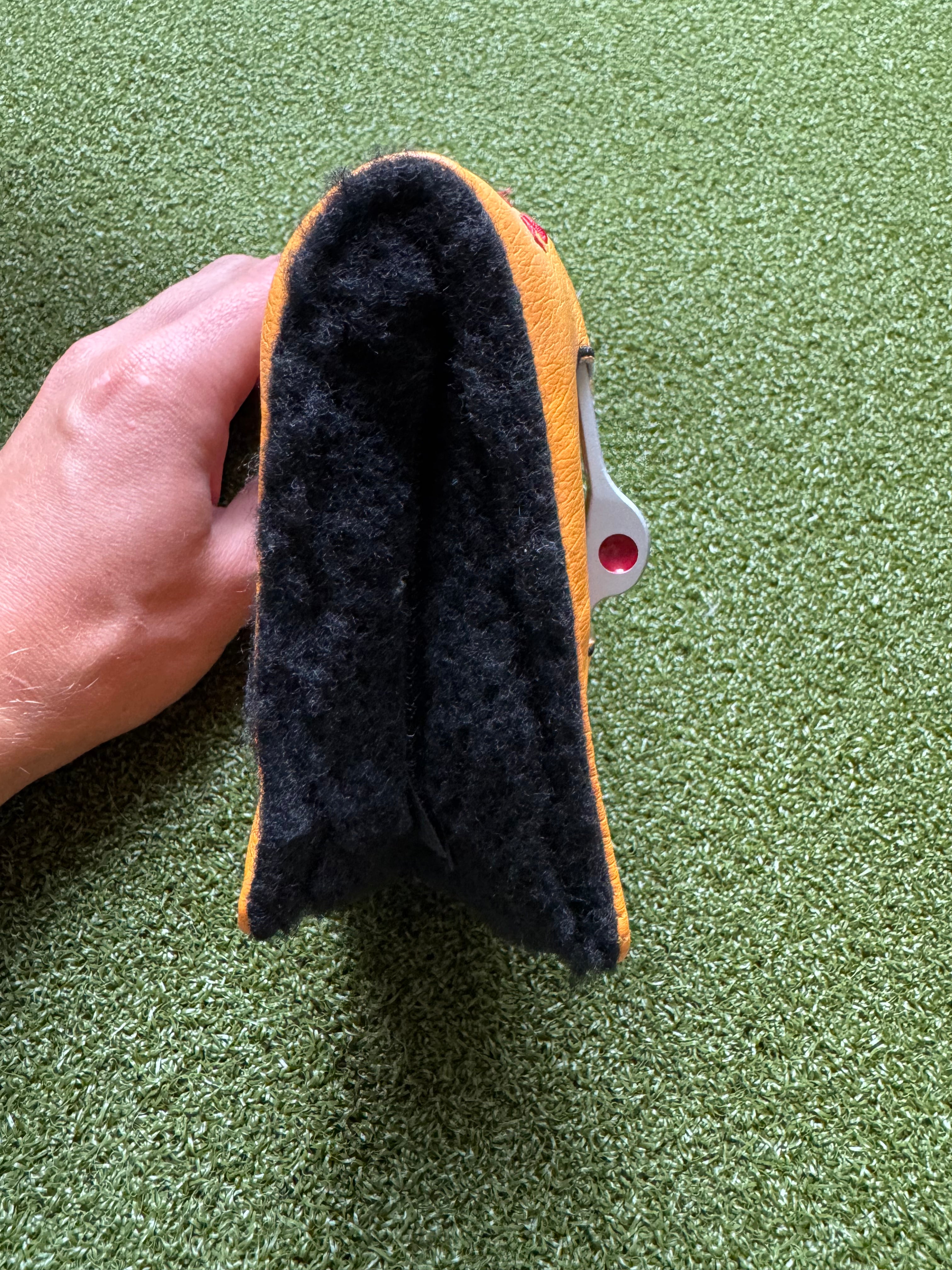 Scotty Cameron Yellow Studio Design Blade Headcover W/ Pivot Tool