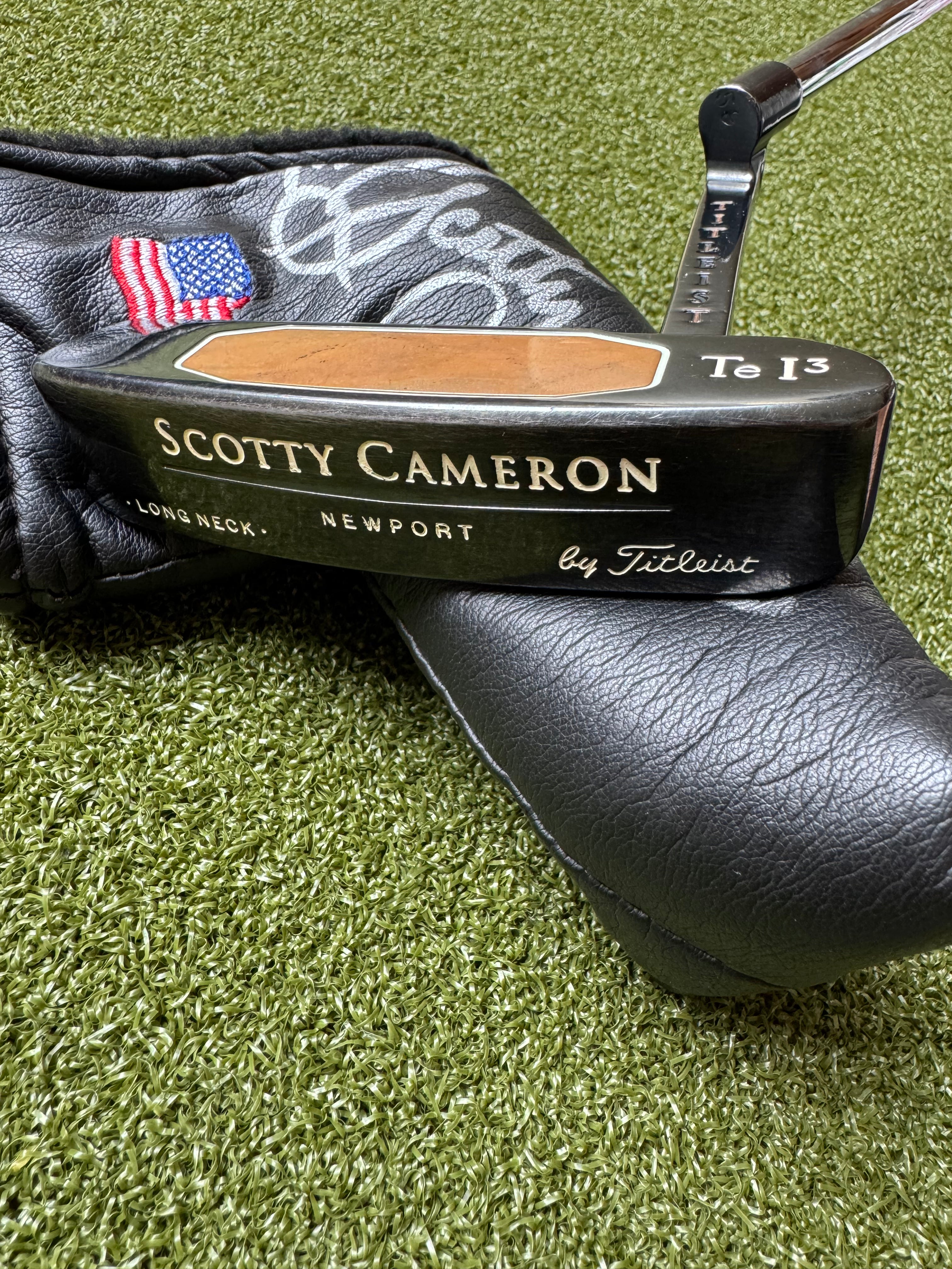 Scotty Cameron TEI3 Long Neck W/ Scotty Cameron Signed Headcover