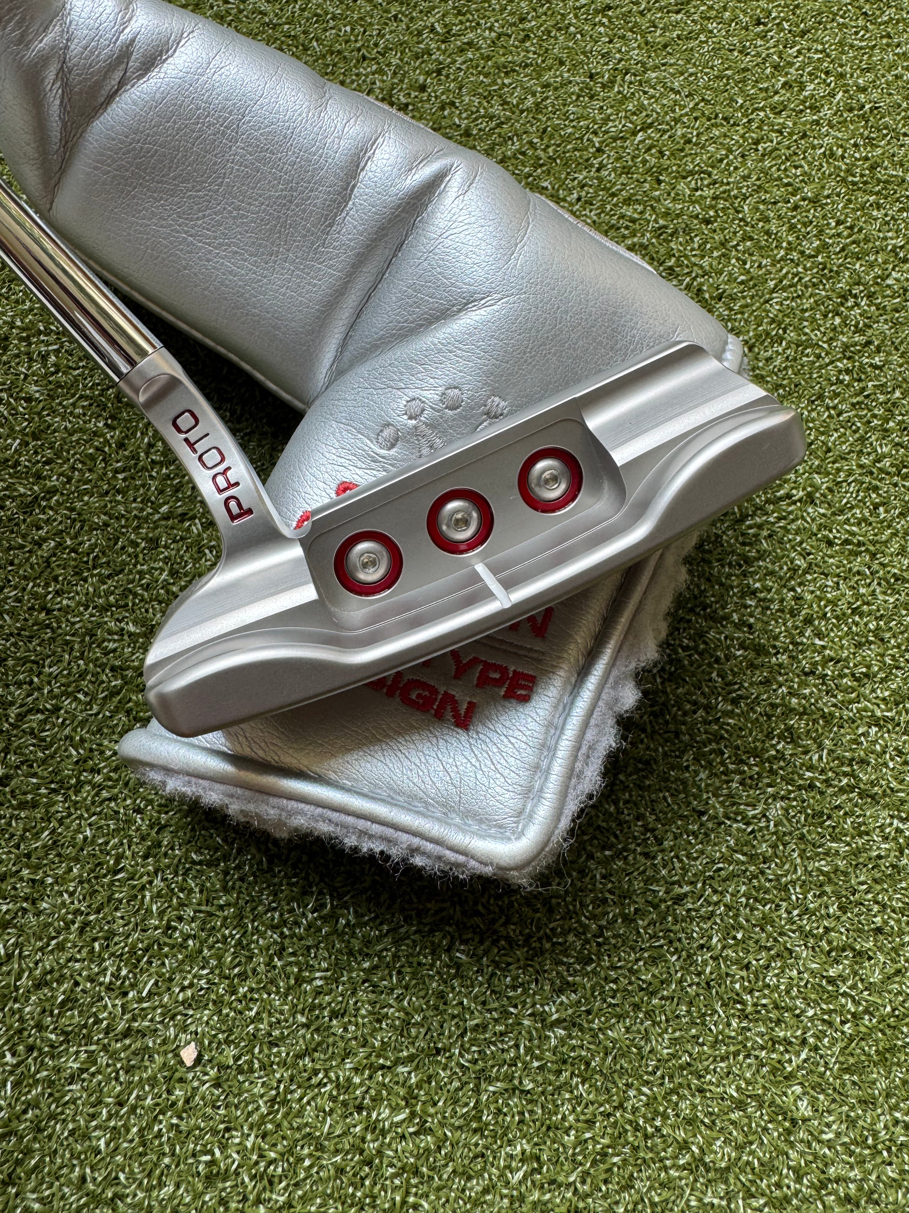 Scotty Cameron 2008 Holiday Buttonback Prototype 1.5