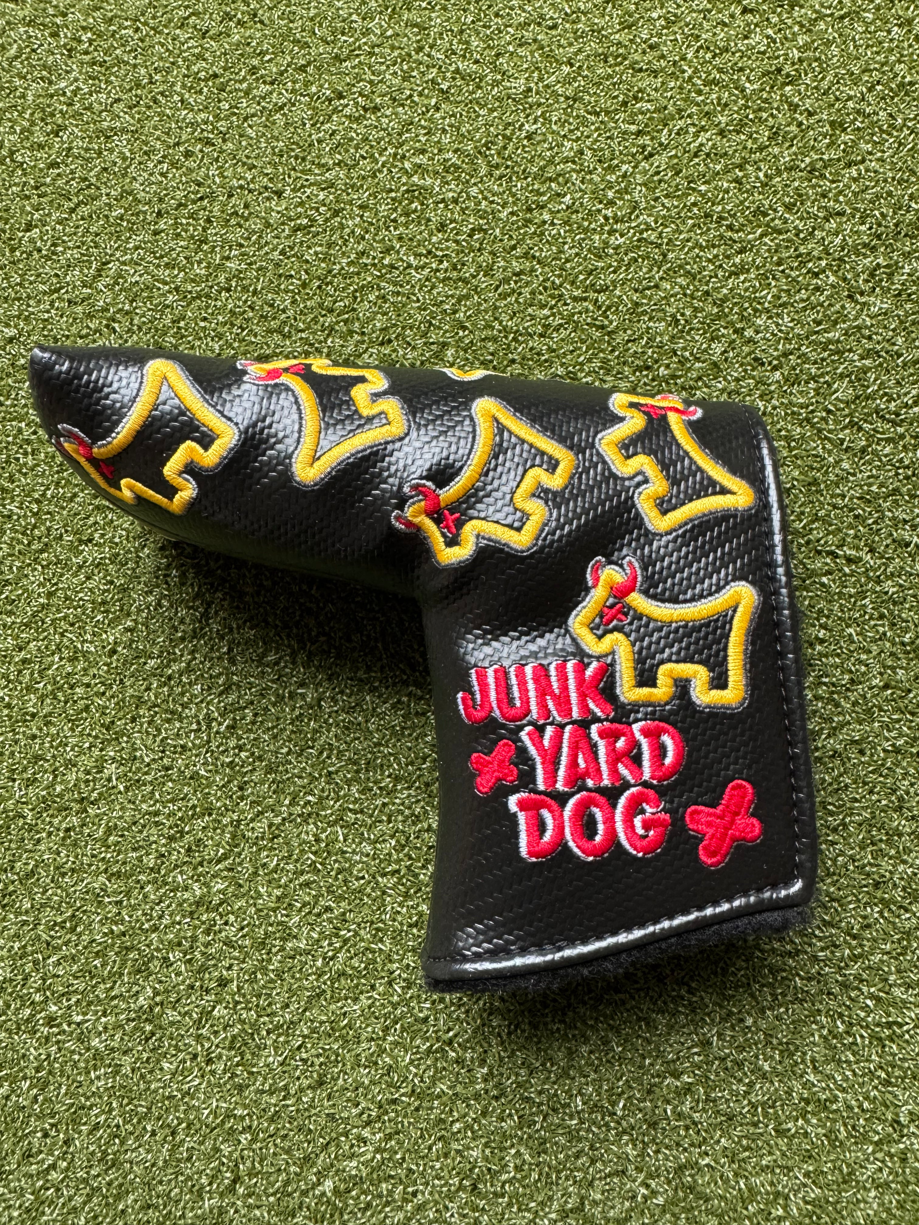 Scotty Cameron Black 2010 Dancing Junk Yard Dog Headcover 1 Of 500