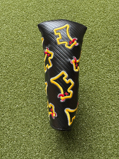 Scotty Cameron Black 2010 Dancing Junk Yard Dog Headcover 1 Of 500