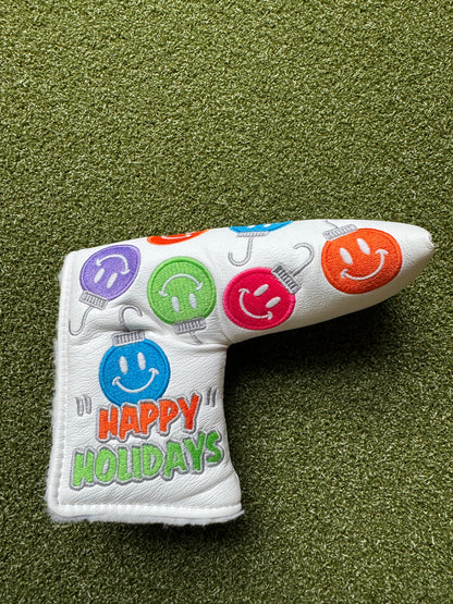 Scotty Cameron 2011 White Holiday Smile Faces Ornaments Blade