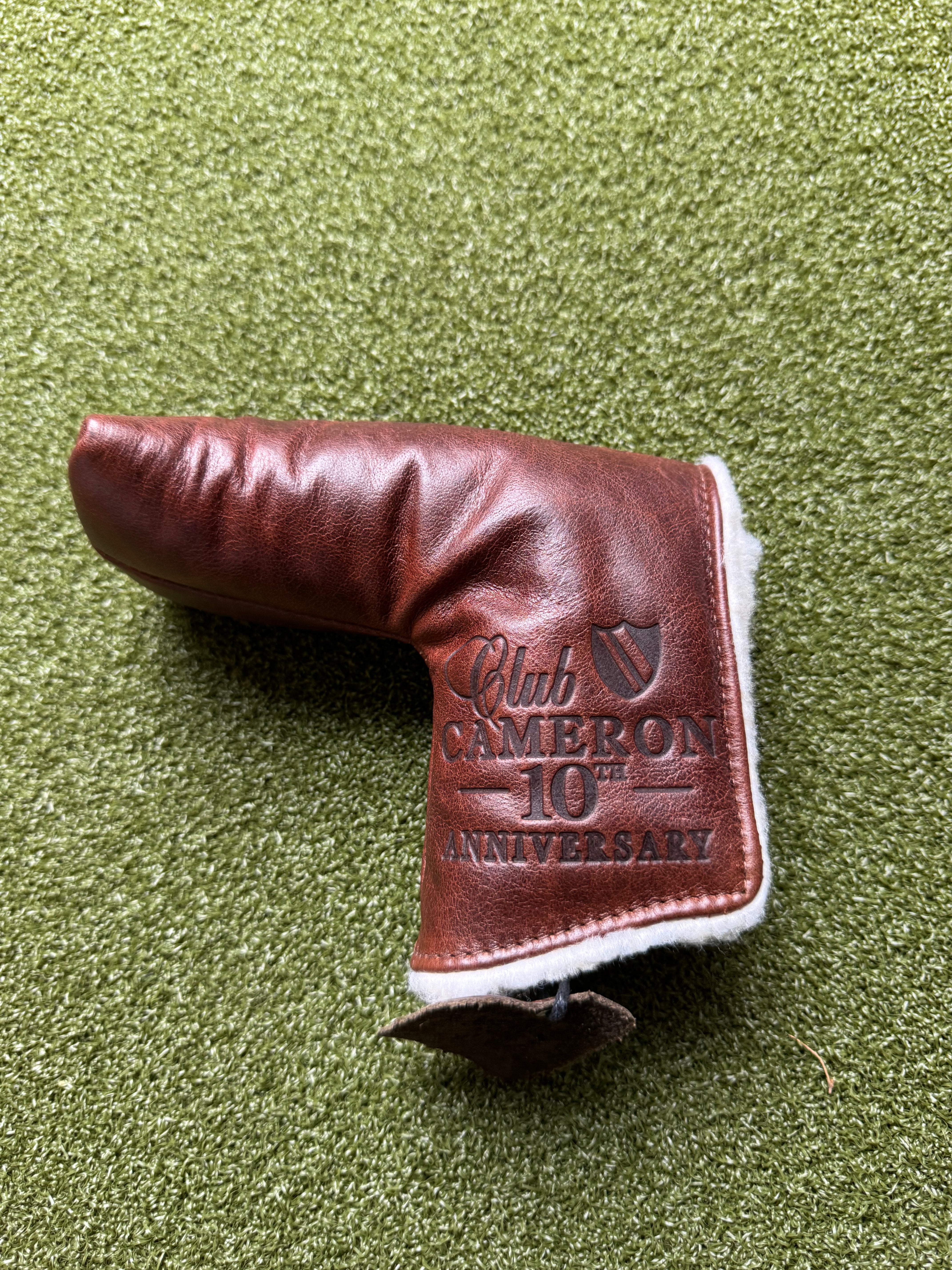 Scotty Cameron 2012 Club Cameron Full Grain Leather Brown Headcover