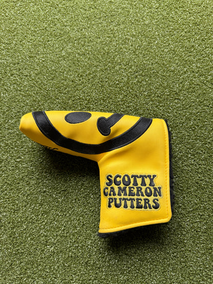 Scotty Cameron 2012 US Open Smiley Face Yellow Blade Headcover