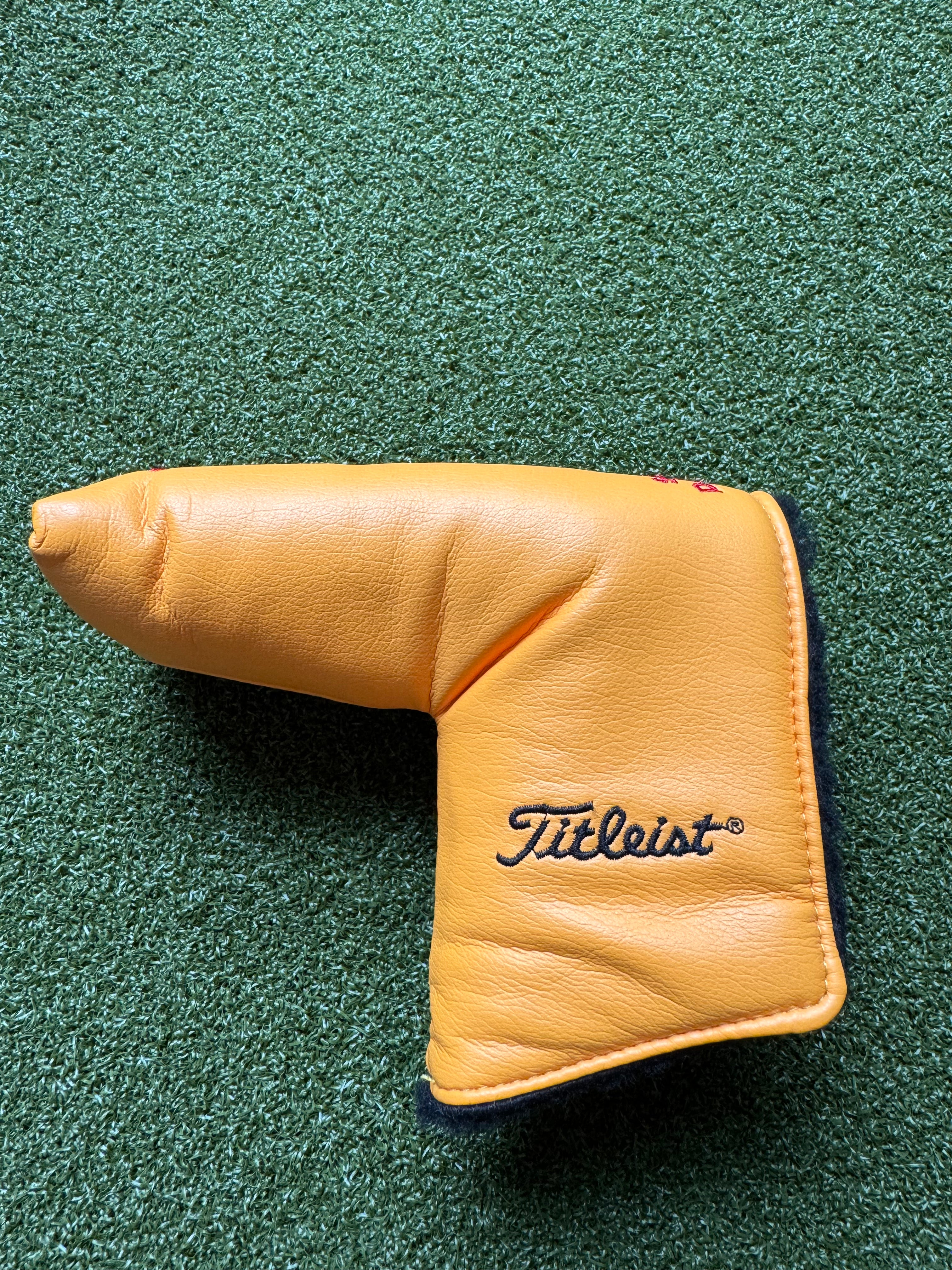 Scotty Cameron Yellow Studio Design Blade Headcover W/ Pivot Tool