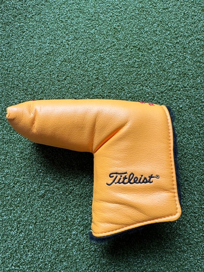 Scotty Cameron Yellow Studio Design Blade Headcover W/ Pivot Tool