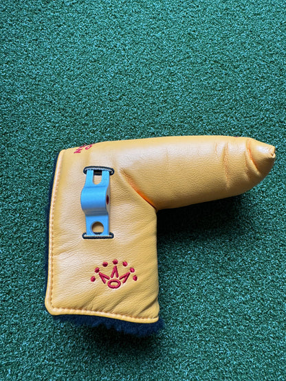 Scotty Cameron Yellow Studio Design Blade Headcover W/ Pivot Tool