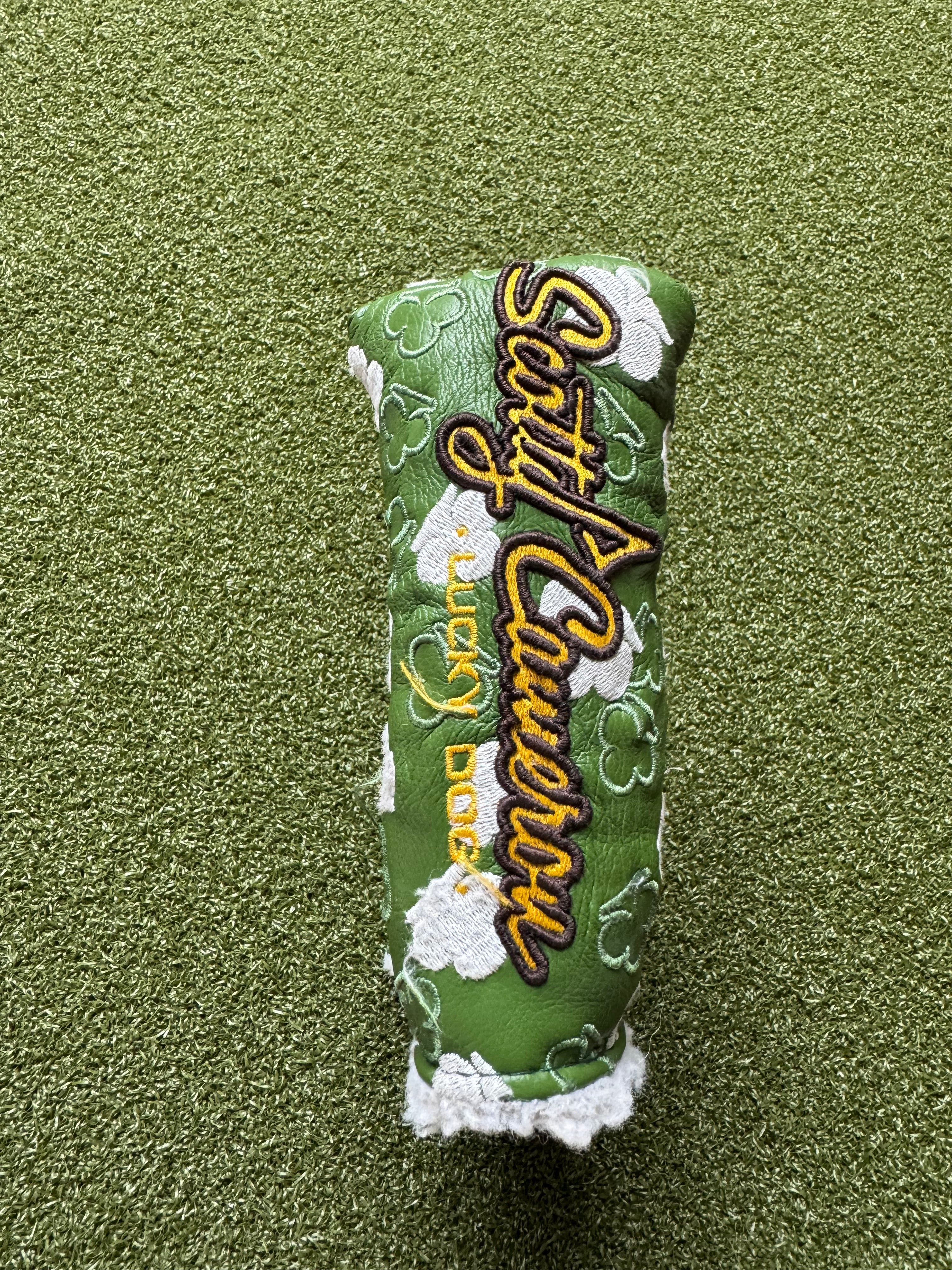 Scotty Cameron 2009 Saint Patricks Day Lucky Dog Blade Headcover