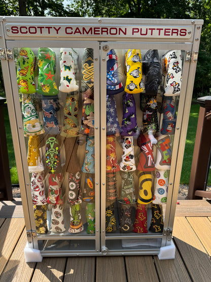 RARE Scotty Cameron Headcover Vault Alluminium Display