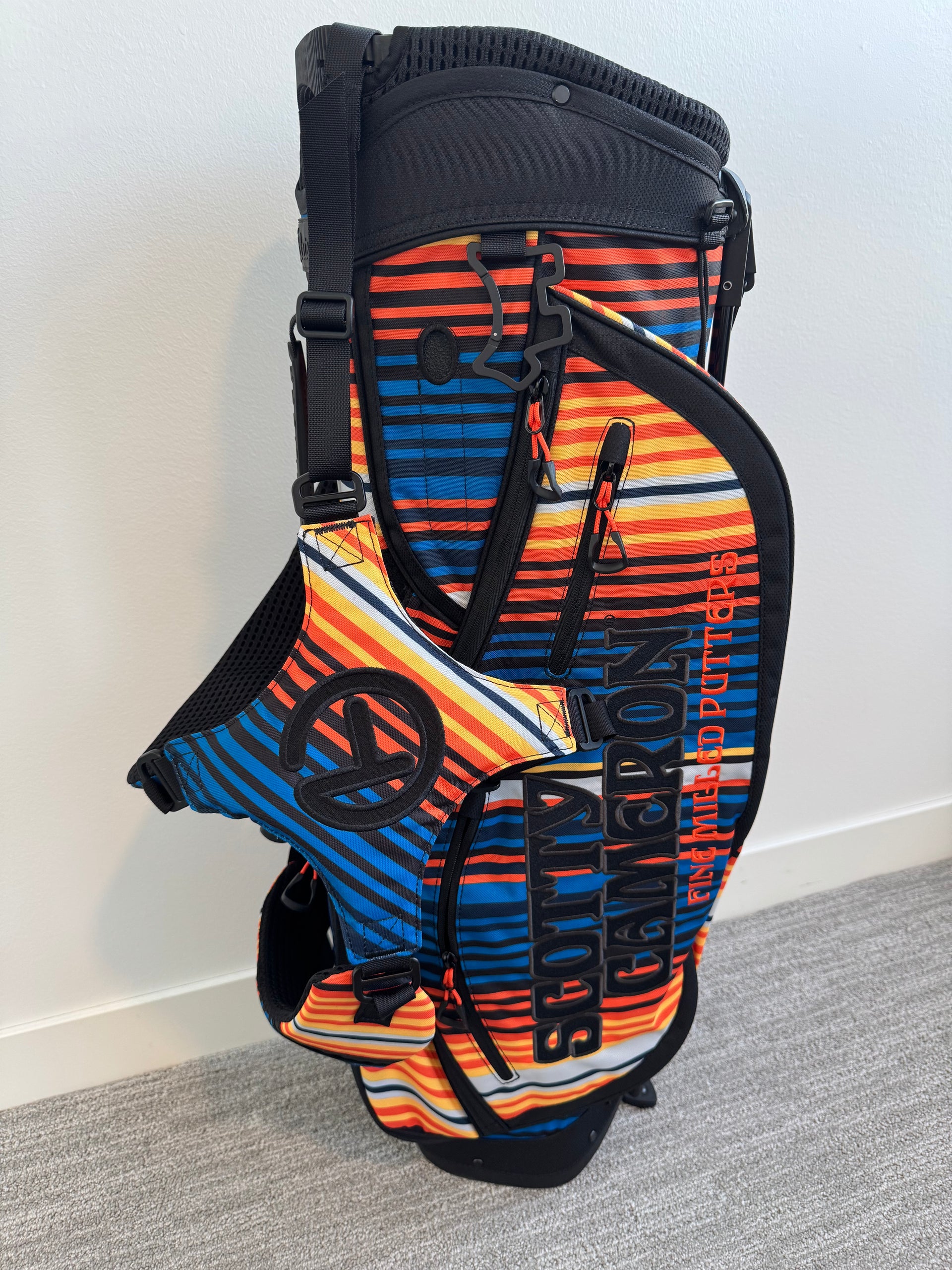 Scotty Cameron Sunset Serape Pathfinder Stand Bag – The Scotty Guys Scotty Cameron Sunset Serape Pathfinder Stand Bag – The Scotty Guys